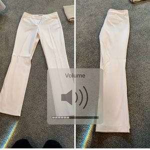 Great condition white dress pants from express